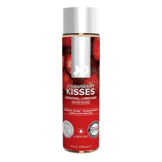Jo - H20 Strawberry Kisses Flavoured Lubricant | 120ml