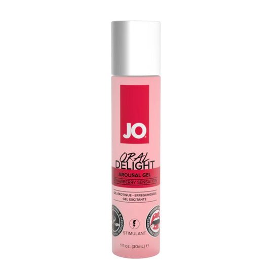 Jo - Oral Delight Arousal Gel | Strawberry Sensation