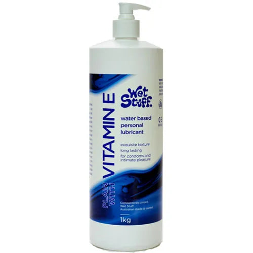Wet Stuff - Vitamin E - Water Based Lubricant | Assorted Sizing