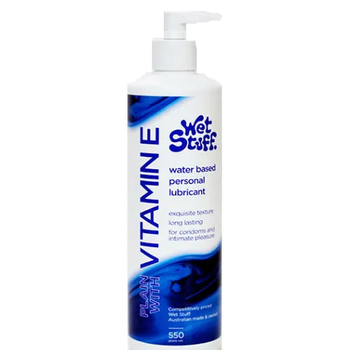 Wet Stuff - Vitamin E - Water Based Lubricant | Assorted Sizing